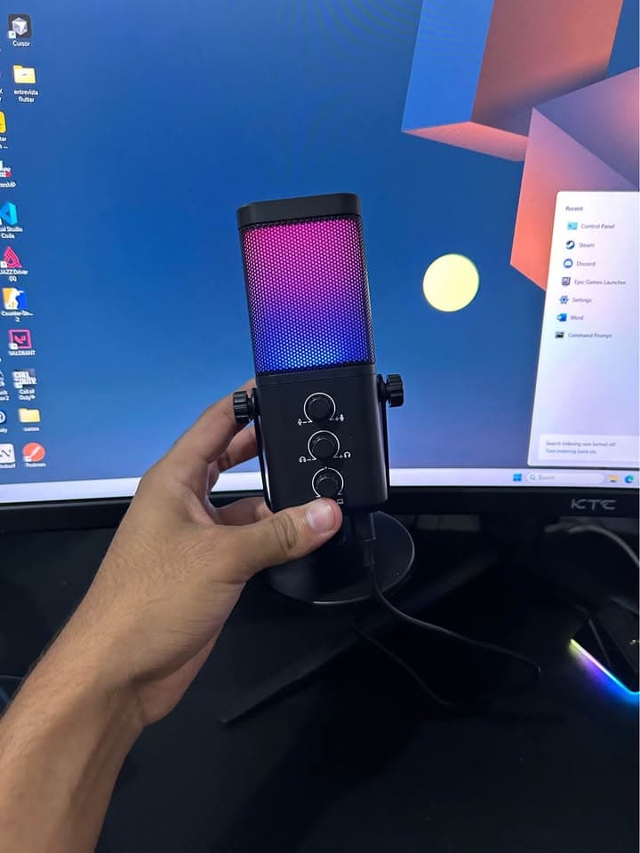 Micrófono gaming/streaming socodox M7